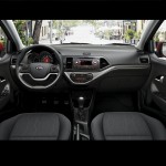 Kia Picanto interior car rental st maarten with SXM Loc St Maarten